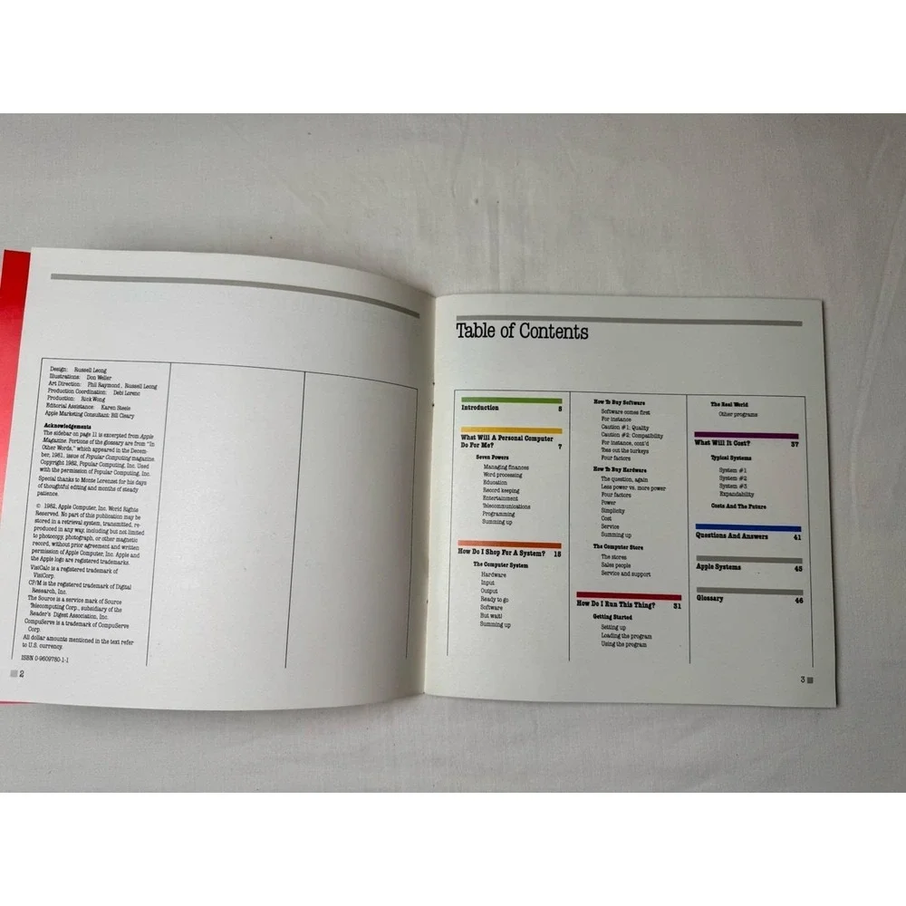 Rare‎ Vintage 1982 A Personal Guide to Personal Computers ~ Apple Computers Book
